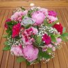 pivoines fleurs de printemps bouquet rose