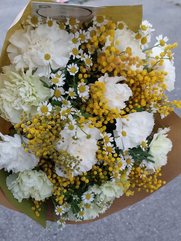 Bouquet Eternité : Jaune