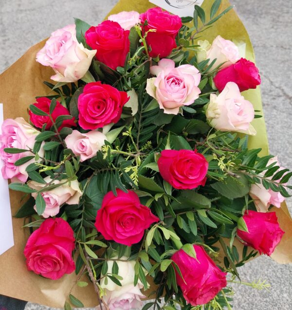 Bouquet de roses 40 cm / Ou Roses en vrac