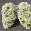 ailes d'ange fleuries