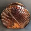 Vases ronds assortis feuille marron