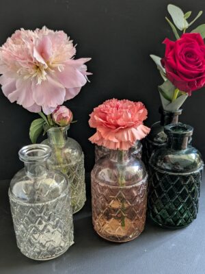 Soliflore +1rose ou 1pivoine