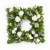Coussin carré ou étoilé fleuri pour Urne funéraire - idéal crémation